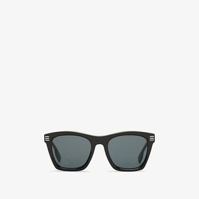 Square Sunglasses in Black - Men | Burberry® Official