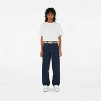 Check B Buckle Belt in Flax - Women | Burberry® Official