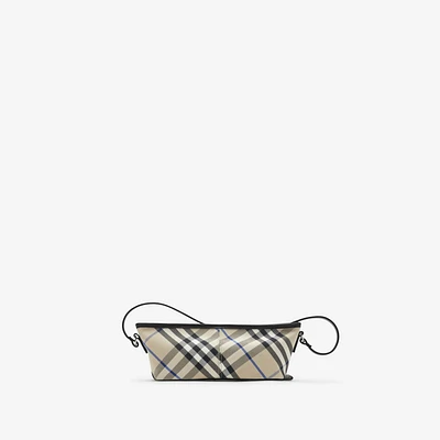 Check Mini Bag in Lichen - Women | Burberry® Official