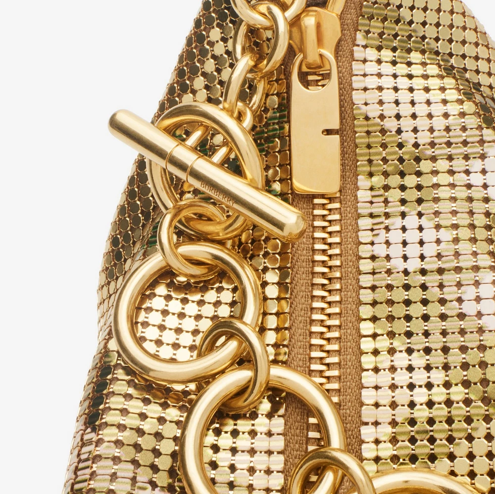 Chainmail Bag in Skylark - Women | Burberry® Official