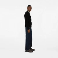 EKD Wool Cashmere Sweater in Black - Men | Burberry® Official