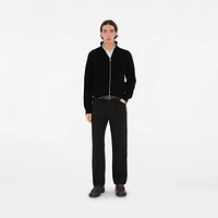 Reversible Check TB Belt in Charcoal/graphite - Men | Burberry® Official