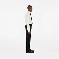 Wool Tuxedo Trousers in Black - Men | Burberry® Official