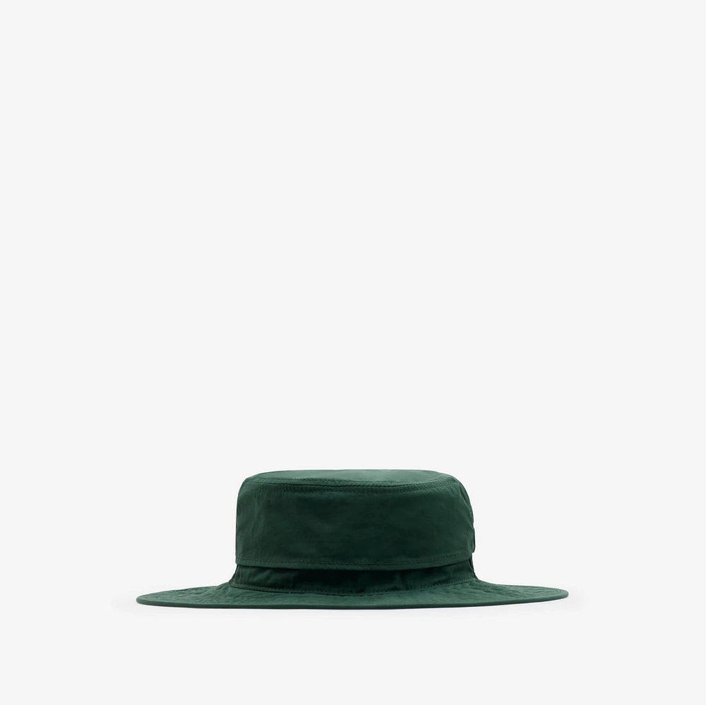 Cotton Sun Hat in Jungle - Men | Burberry® Official