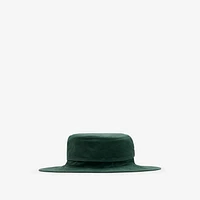 Cotton Sun Hat in Jungle - Men | Burberry® Official