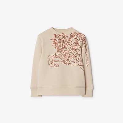 EKD Cotton Sweatshirt in Calico | Burberry® Official