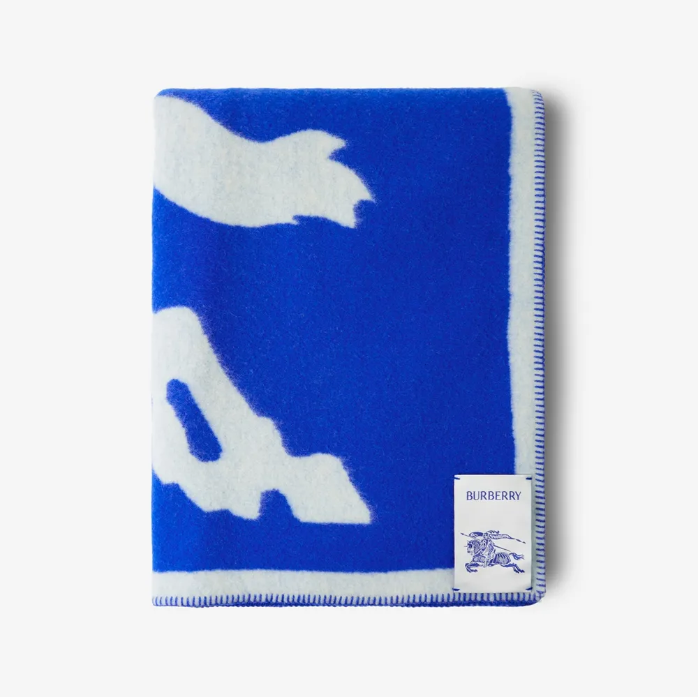 EKD Wool Blanket in Knight | Burberry® Official