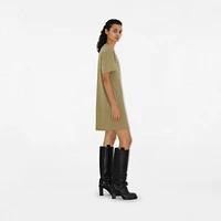 EKD Cotton T-shirt Dress in Hunter - Women | Burberry® Official