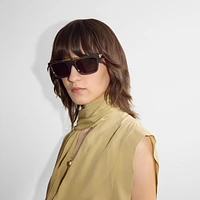 Classic Rectangular Sunglasses​ in Tortoiseshell - Men | Burberry® Official