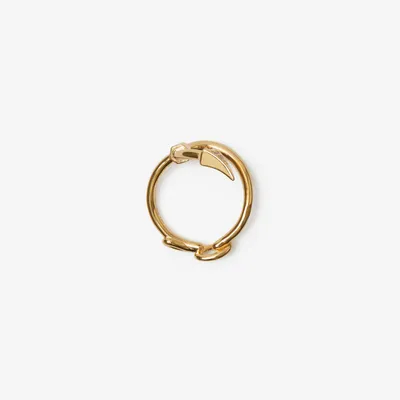 Hook Pavé Ring in Gold/clear - Women | Burberry® Official