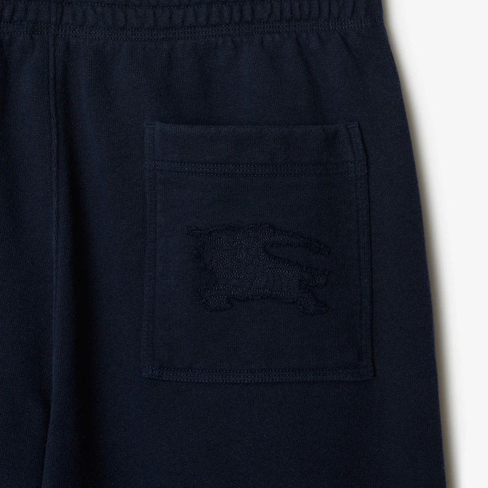 Cotton Jogging Pants in Navy - Men | Burberry® Official