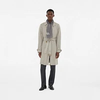 Wide EKD Wool Scarf in Mist | Burberry® Official