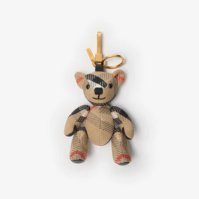 Thomas Bear Charm in Sand - Women, Cotton, Nylon | Burberry® Official
