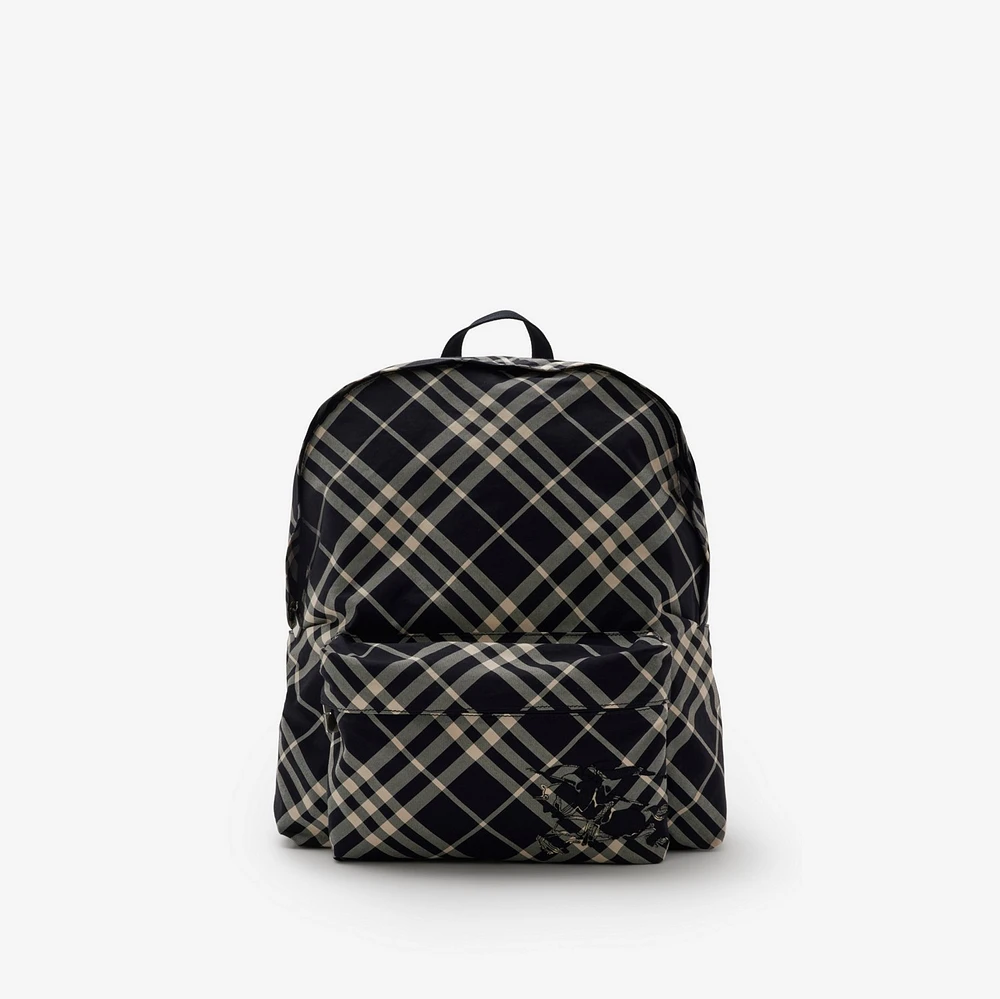 Check Backpack in Black/calico - Men | Burberry® Official