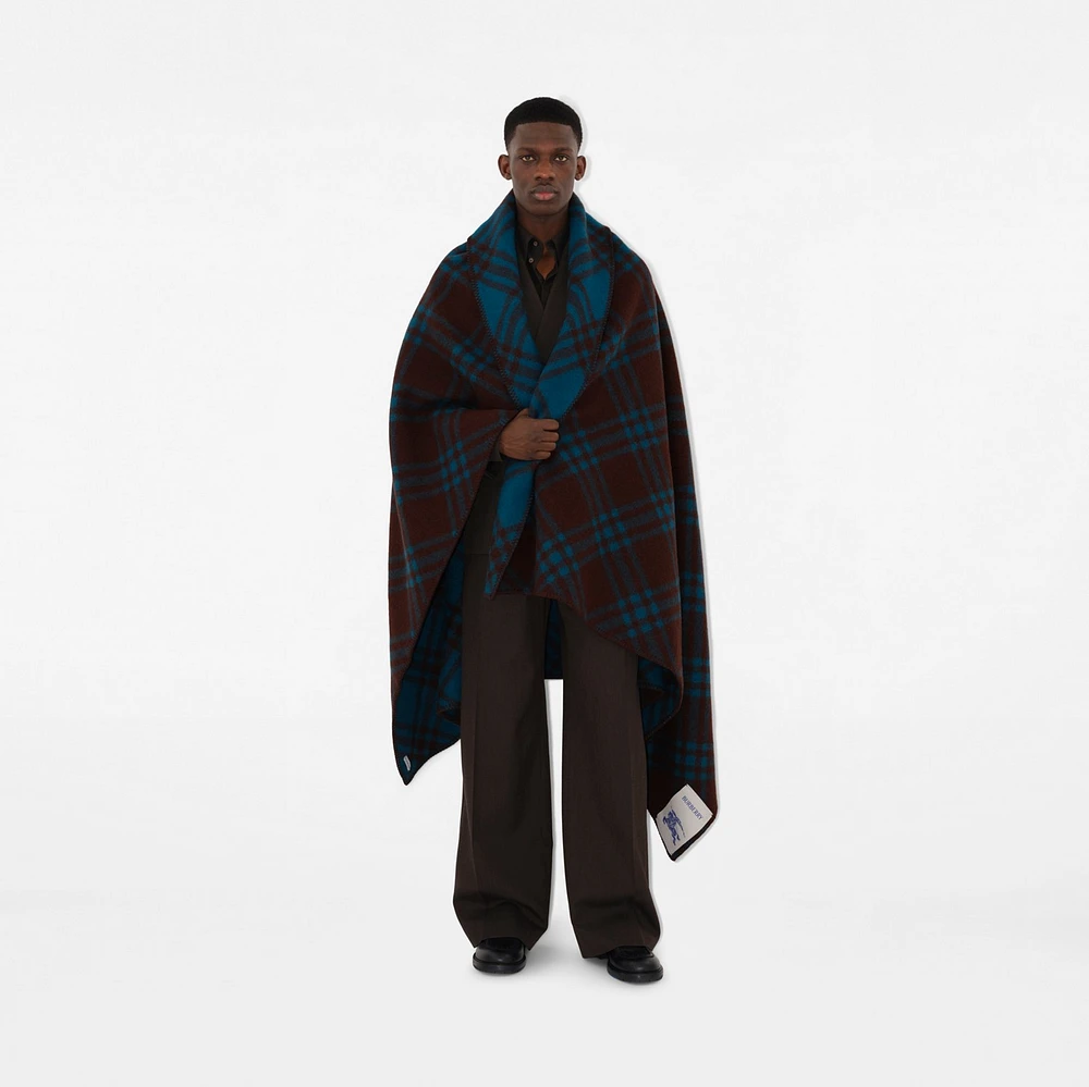 Check Wool Blanket in Snug | Burberry® Official