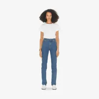 Slim Fit Jeans in Classic blue - Women, Cotton | Burberry® Official