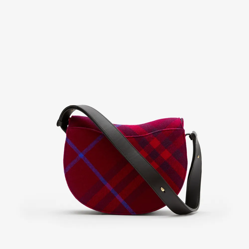 Medium Rocking Horse Bag in Crimson - Women | Burberry® Official