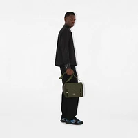 Clifton Messenger Bag​ in Shale - Men, Nylon | Burberry® Official