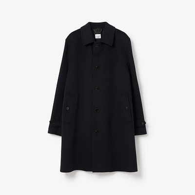 Mid-length Cashmere Blend Paddington Car Coat in Midnight navy - Men | Burberry® Official
