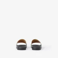 Check Slides in Archive beige - Women | Burberry® Official