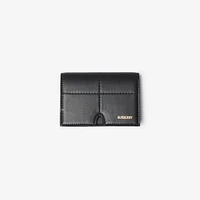 Snip Business Card Case in Black - Women | Burberry® Official