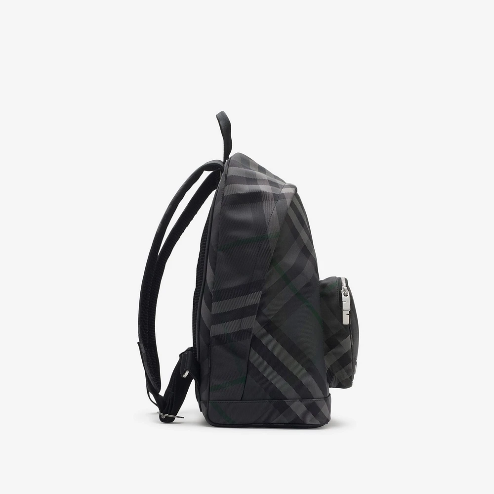 Grid Backpack in Charcoal - Men, Nylon | Burberry® Official