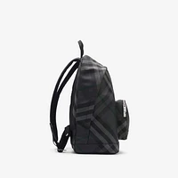 Grid Backpack in Charcoal - Men, Nylon | Burberry® Official