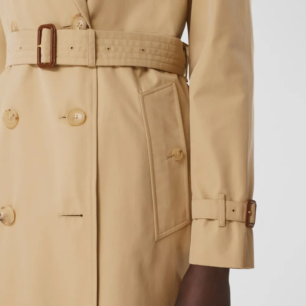 Long Trench Coat in Honey - Women