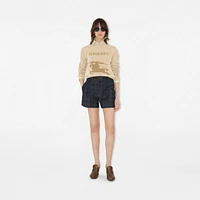EKD Wool Cashmere Sweater in Nutmeg - Women | Burberry® Official