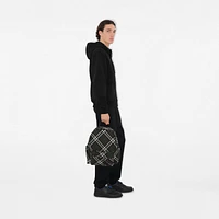 EKD Badge Cotton Zip Hoodie in Black - Men | Burberry® Official
