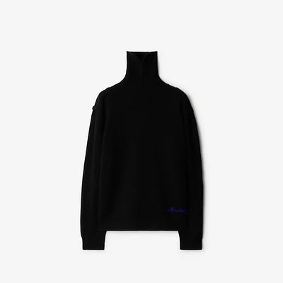 Cashmere Sweater in Black - Women | Burberry® Official