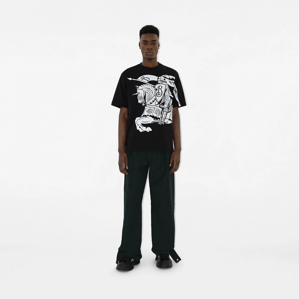 EKD Cotton T-shirt in Black - Men | Burberry® Official