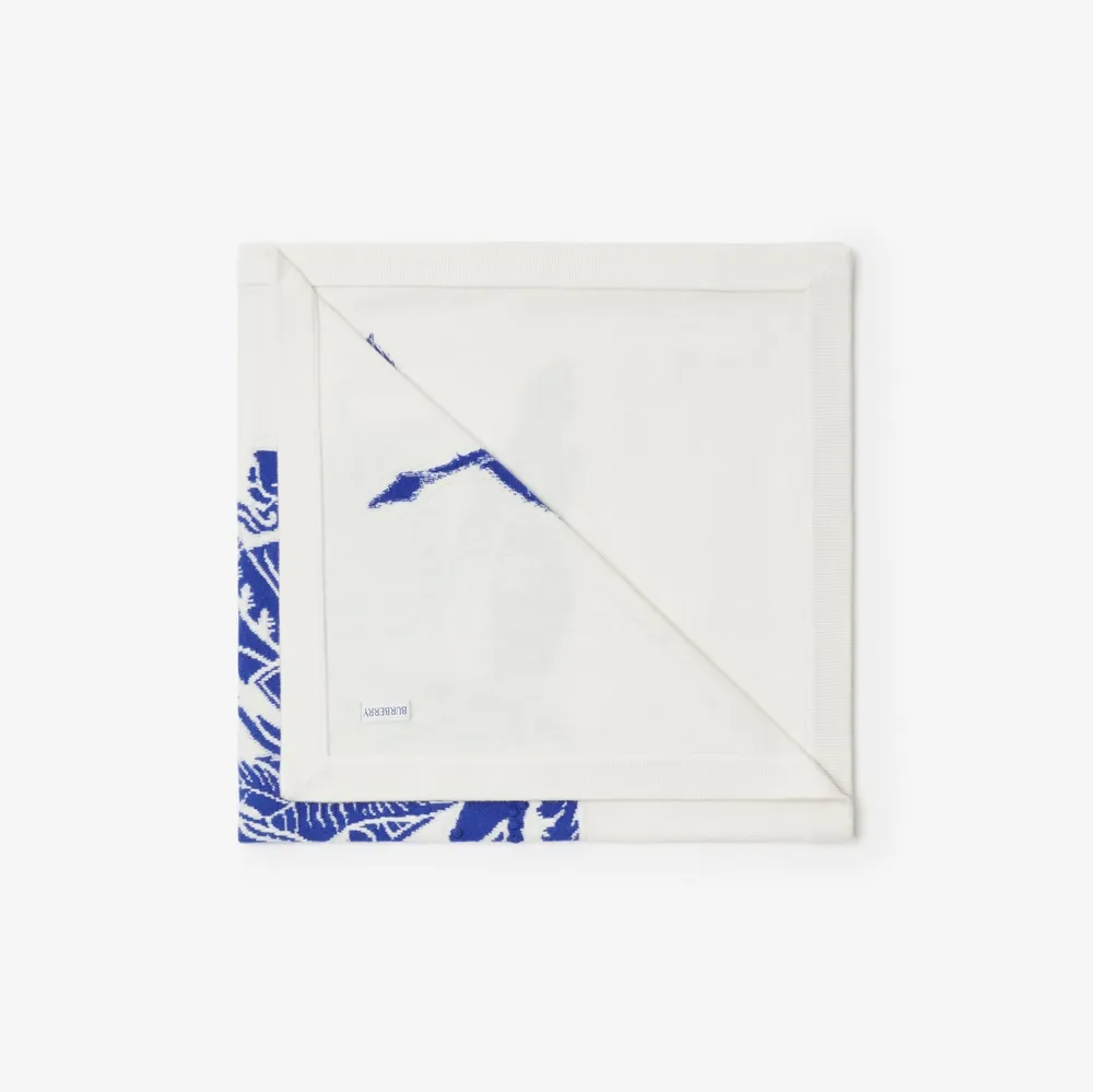EKD Baby Blanket in Knight - Children | Burberry® Official