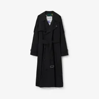 Long Kennington Trench Coat in Black - Women | Burberry® Official