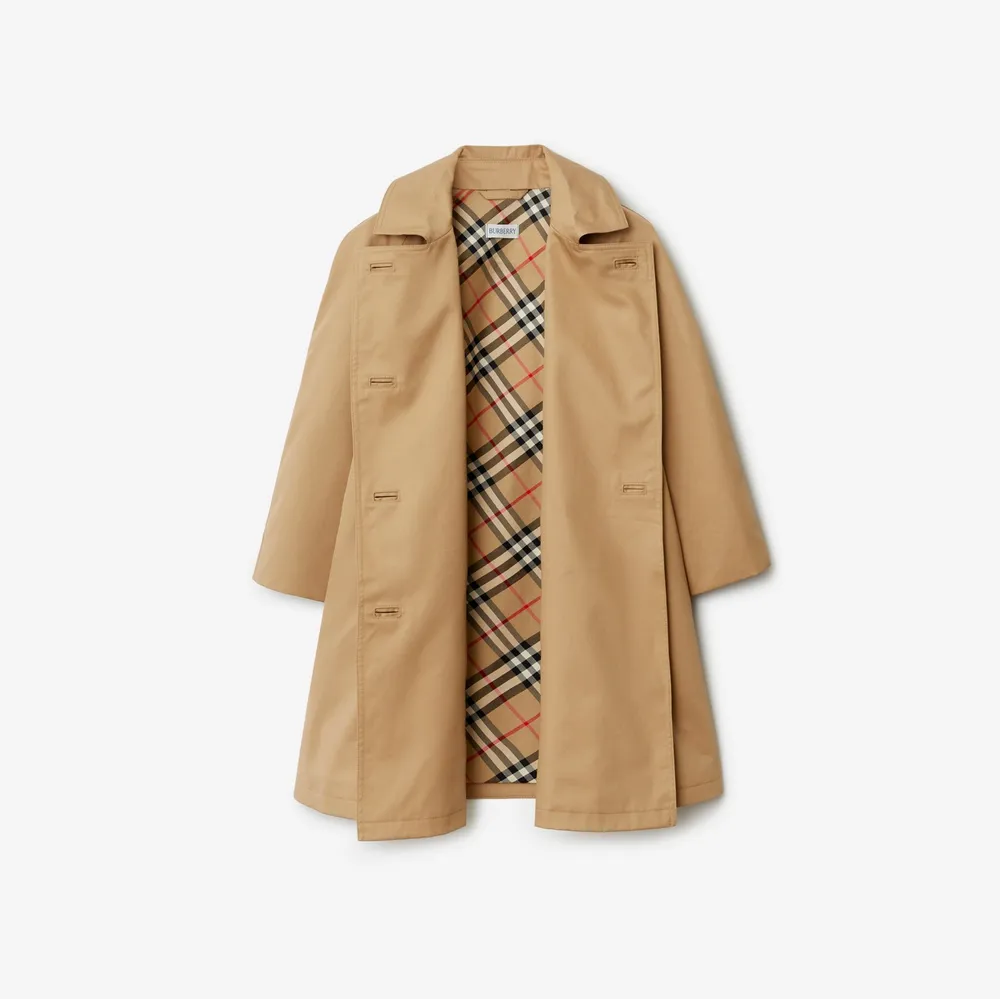 Cotton Trench Coat in Archive beige | Burberry® Official