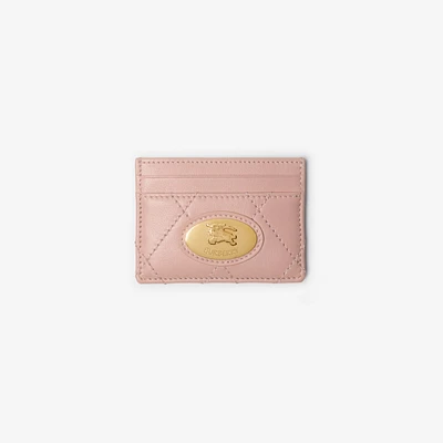 Strand Card Case in Rose - Women, Leather | Burberry® Official