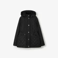 Quilted Nylon Jacket in Black - Women | Burberry® Official