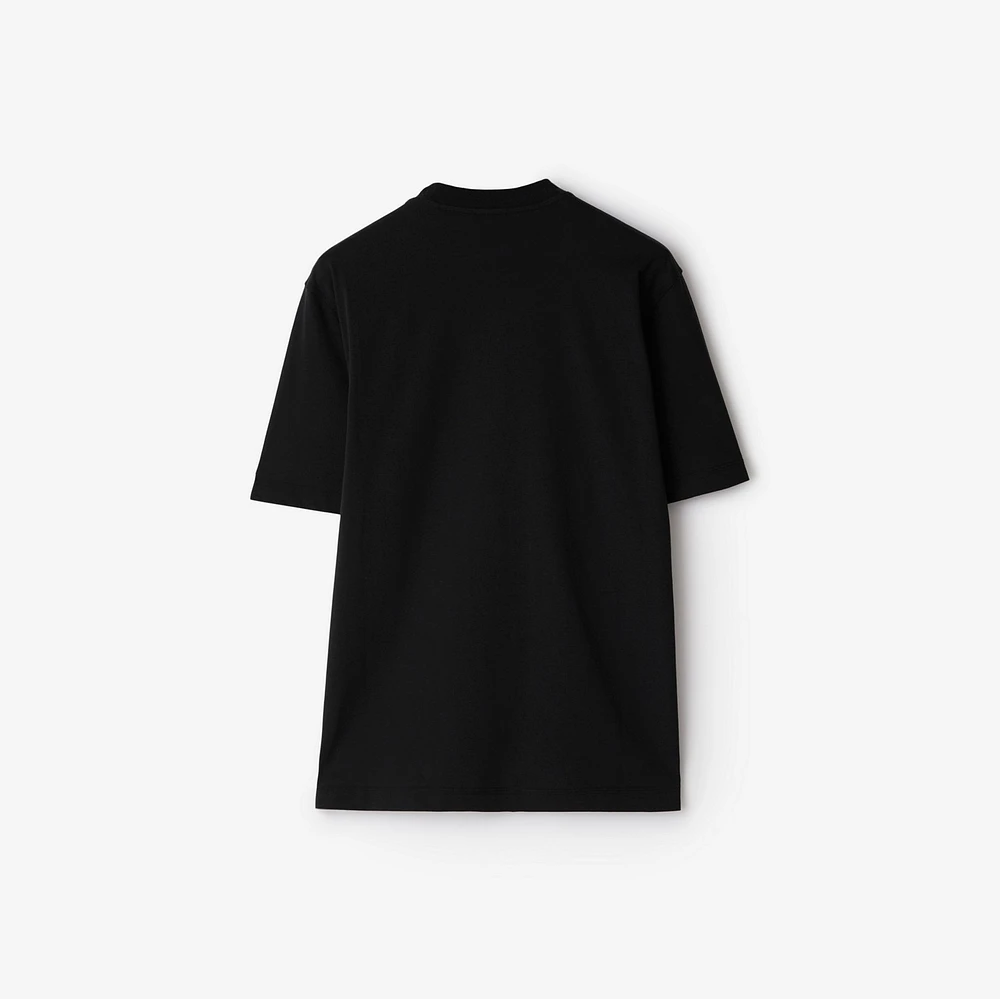 EKD Cotton T-shirt in Black - Men | Burberry® Official