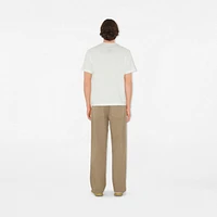 EKD Cotton T-shirt in Chalk - Men | Burberry® Official