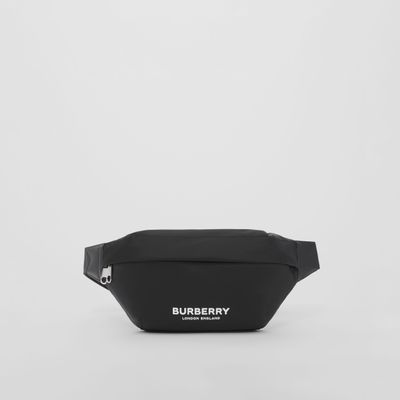 Burberry - Sonny Medium Monogram Stripe E-canvas Bum Bag Bridle