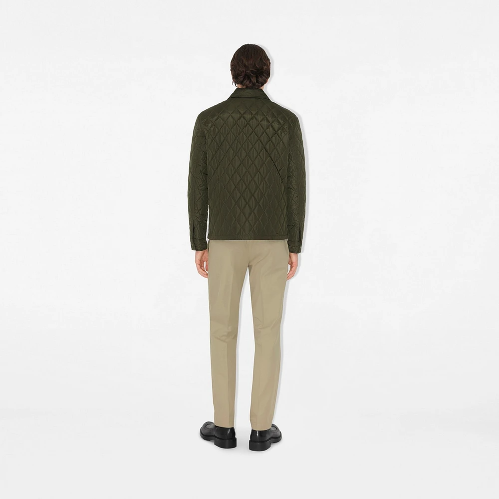 Cotton Chinos in Skylark - Men | Burberry® Official
