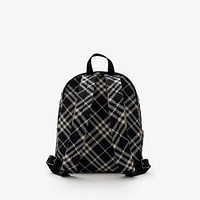 Check Backpack in Black/calico - Men | Burberry® Official