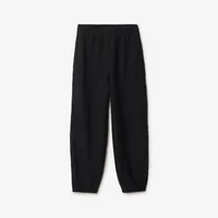 Cotton Jogging pants in Black - Men | Burberry® Official