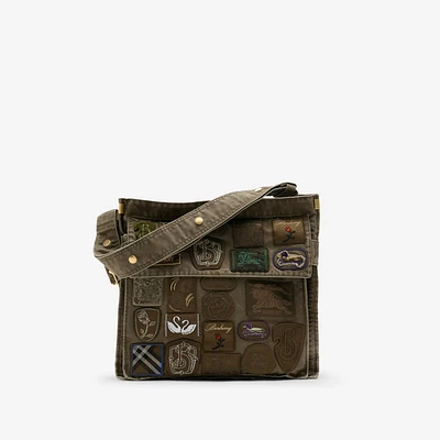 Medium Trench Tote in Khaki - Men | Burberry® Official