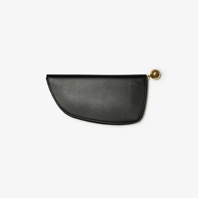 Large Shield Zip Wallet in Black - Women | Burberry® Official