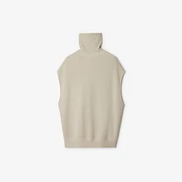 Cotton Tank Top in Plaster - Men | Burberry® Official