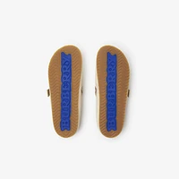 Suede Urchin Clogs in Bake - Men | Burberry® Official