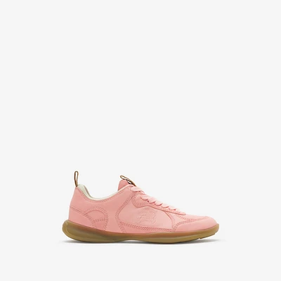Leather Matrix Sneakers in Ditsy - Women | Burberry® Official