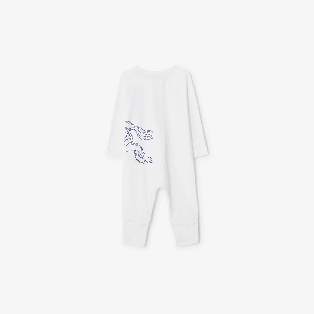 EKD Cotton Two-piece Baby Gift Set in White - Children | Burberry® Official