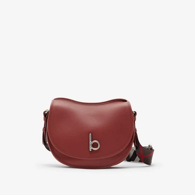 Small Rocking Horse Satchel in Rust/berry - Men | Burberry® Official